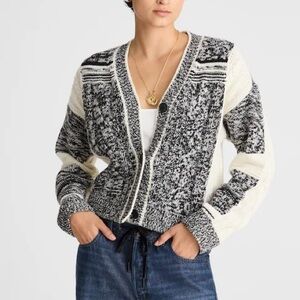 Madewell Patchwork Cardigan